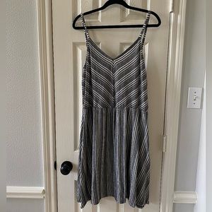 Black & White Striped Dress